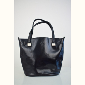 Vintage l�der h�ndtaske