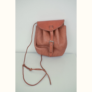 Vintage l�der taske 