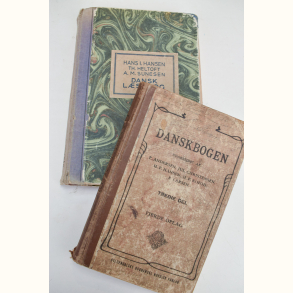 2 stk. gamle skolebger