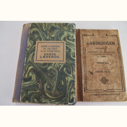 2 stk. gamle skoleb�ger