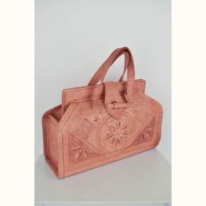 Vintage lder taske