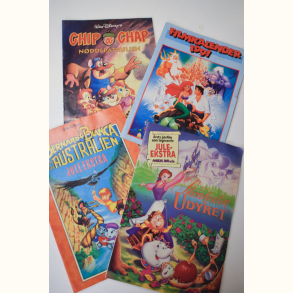 4 stk. Disney blade
