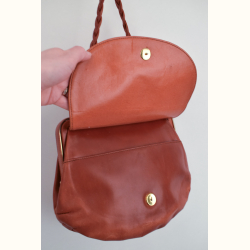 Vintage l�der taske