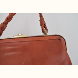 Vintage l�der taske