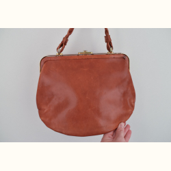 Vintage l�der taske