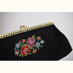 Vintage pung med broderi