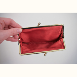 Vintage pung med broderi