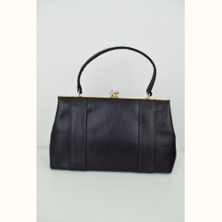 Sort vintage h�ndtaske