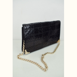 Vintage slangeskinds taske