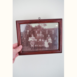 Gammelt familiebillede