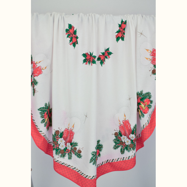 Vintage runddug/juletrsdug