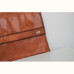 Vintage l�der clutch