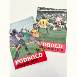 2 stk. Fodbold 1978 og 1979