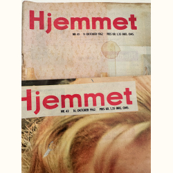 2 stk. Hjemmet fra 1962