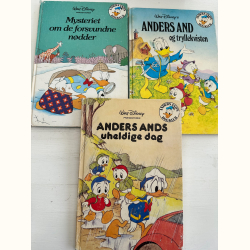 6 stk. Anders And bogklub b�ger