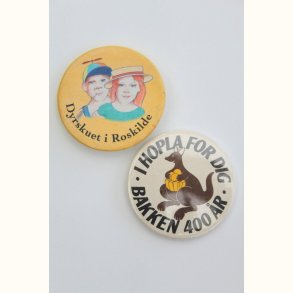 Vintage badges