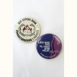 Vintage badges