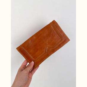Vintage l�der clutch